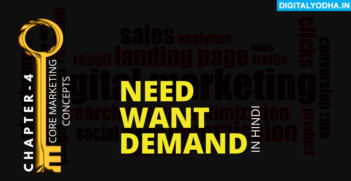 needs, wants, demand,