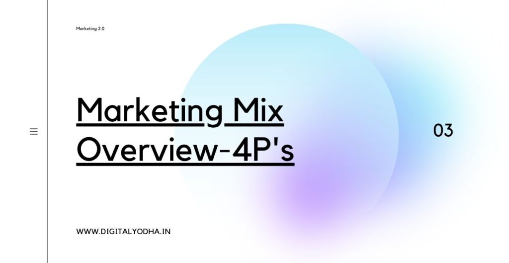 marketing mix, 4 p's of marketing, product,price,promotion, place